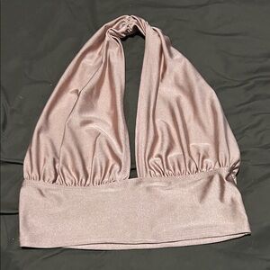 Pink Halter Top